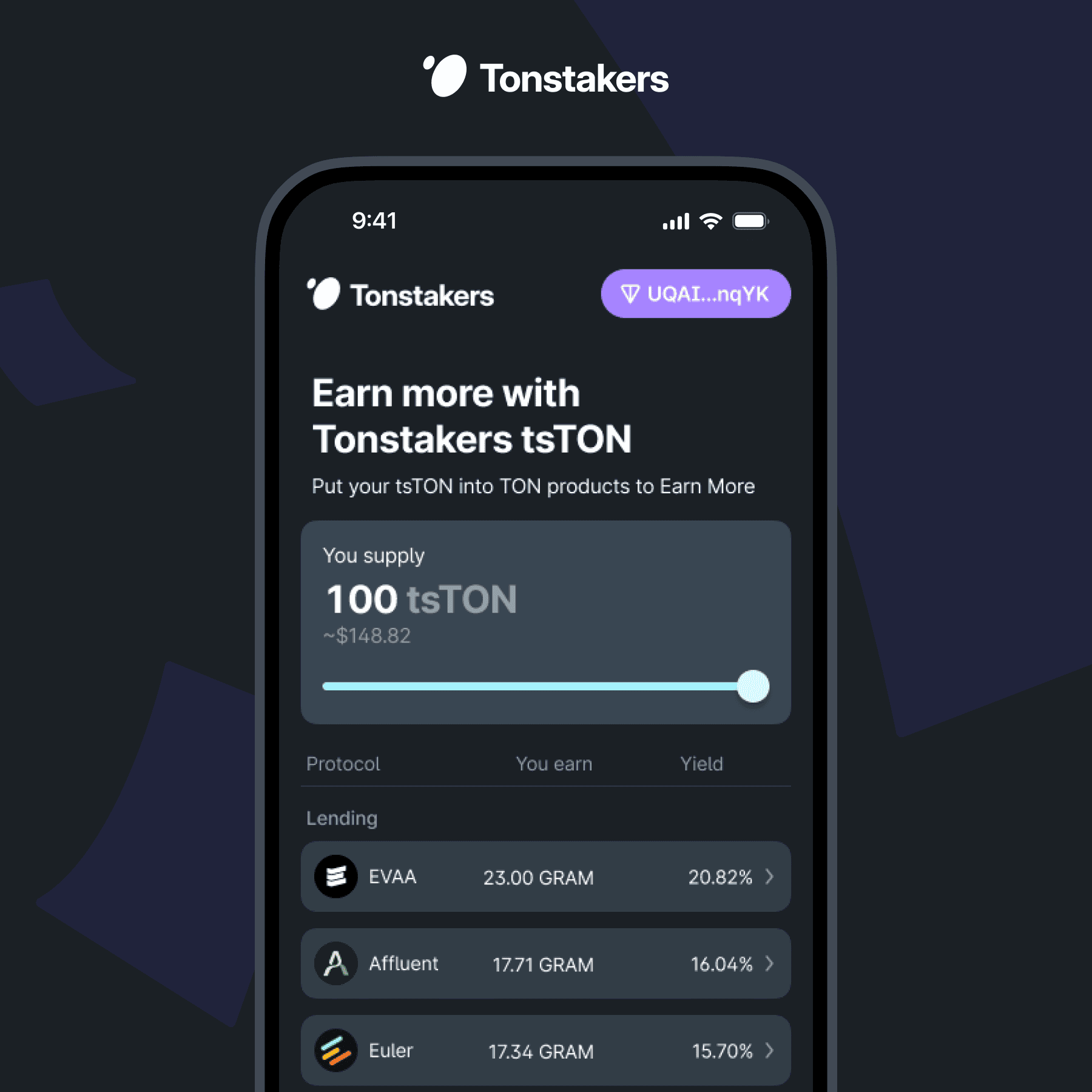 tonstakers-earn